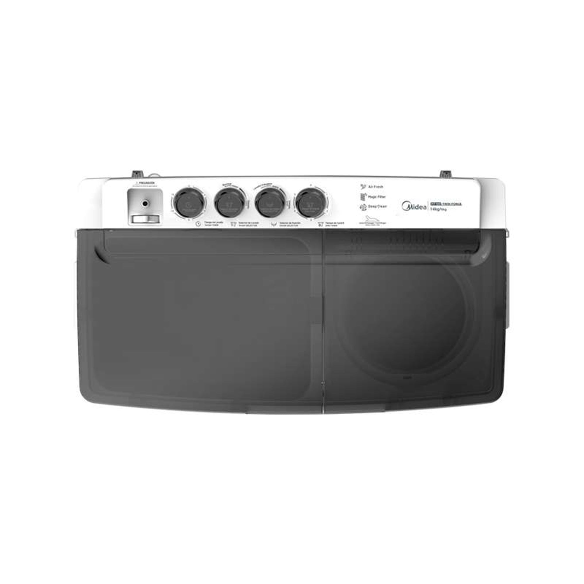 Lavadora Doble Tina 14Kg Midea MT100W140/W-CO