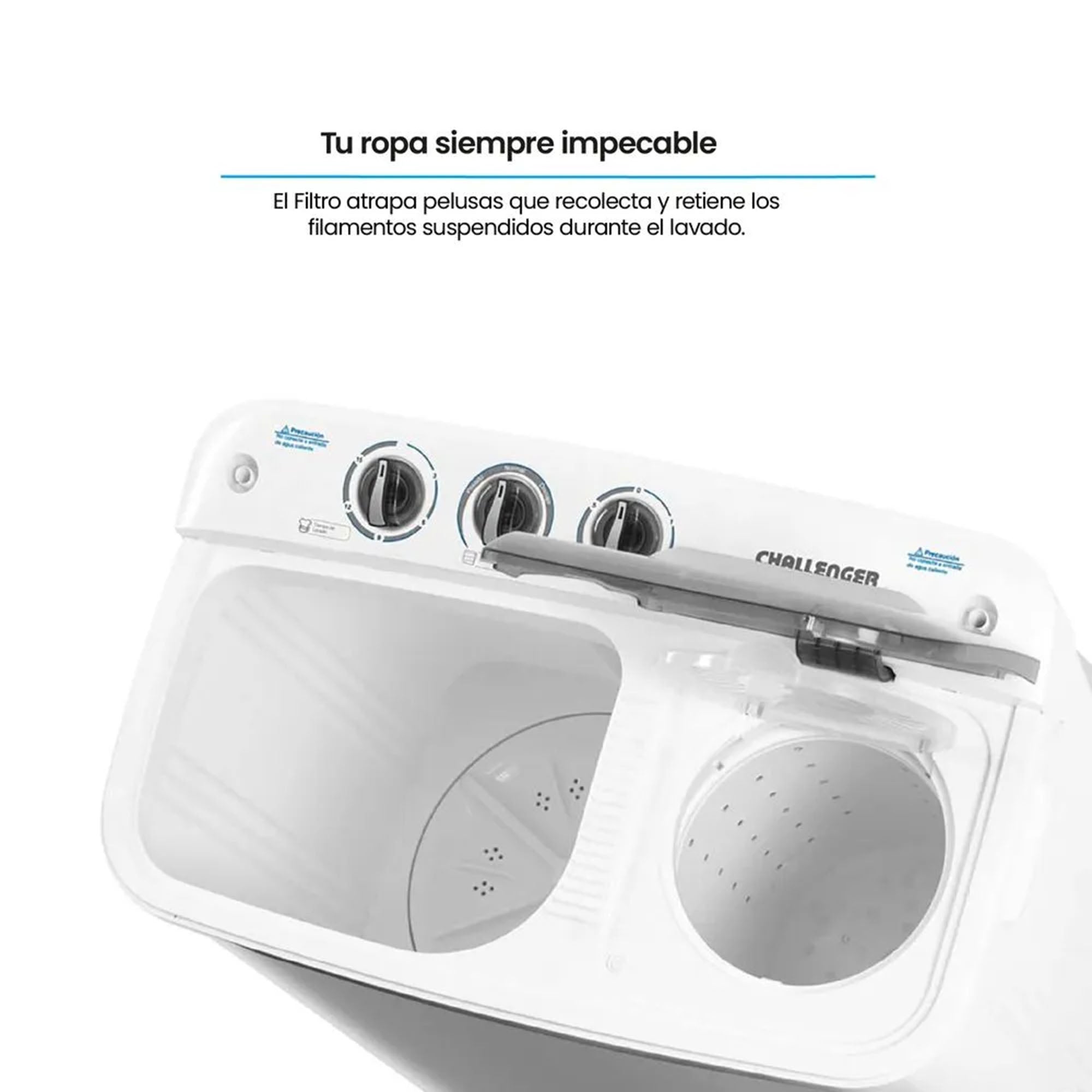 Lavadora Semiautomática 11 Kg Challenger CW4711