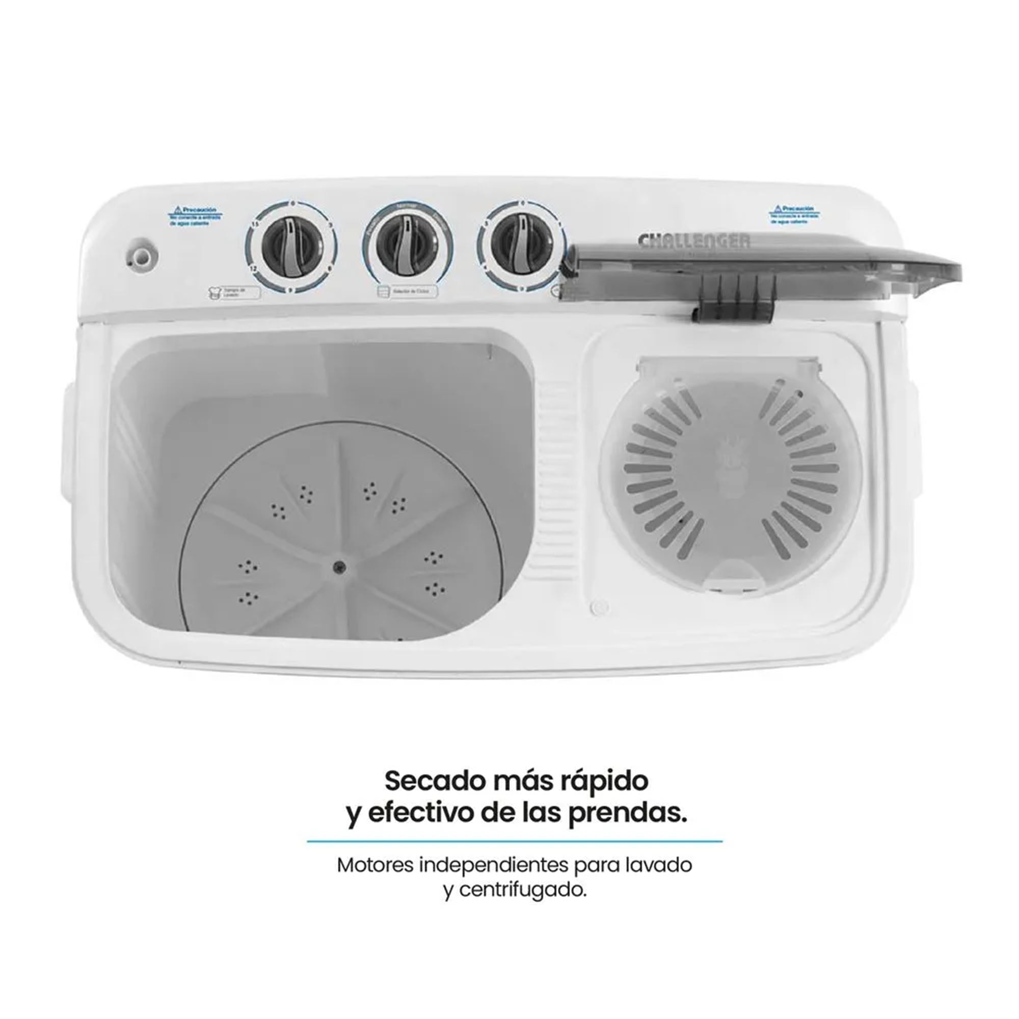 Lavadora Semiautomática 11 Kg Challenger CW4711