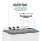 Lavadora Semiautomática 11 Kg Challenger CW4711