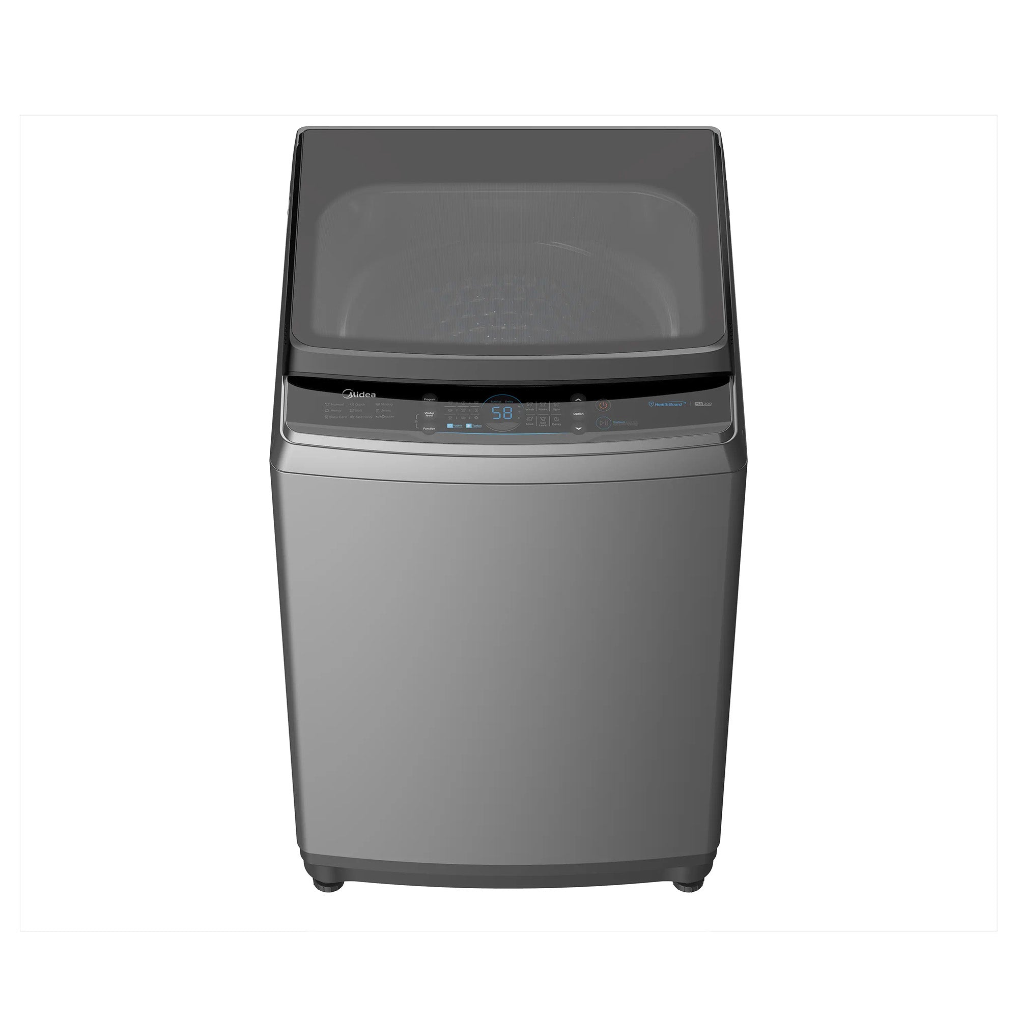 Lavador Automática Carga Superior Midea 13 Kg 3D Cyclone Gris MA200W130/G-CO