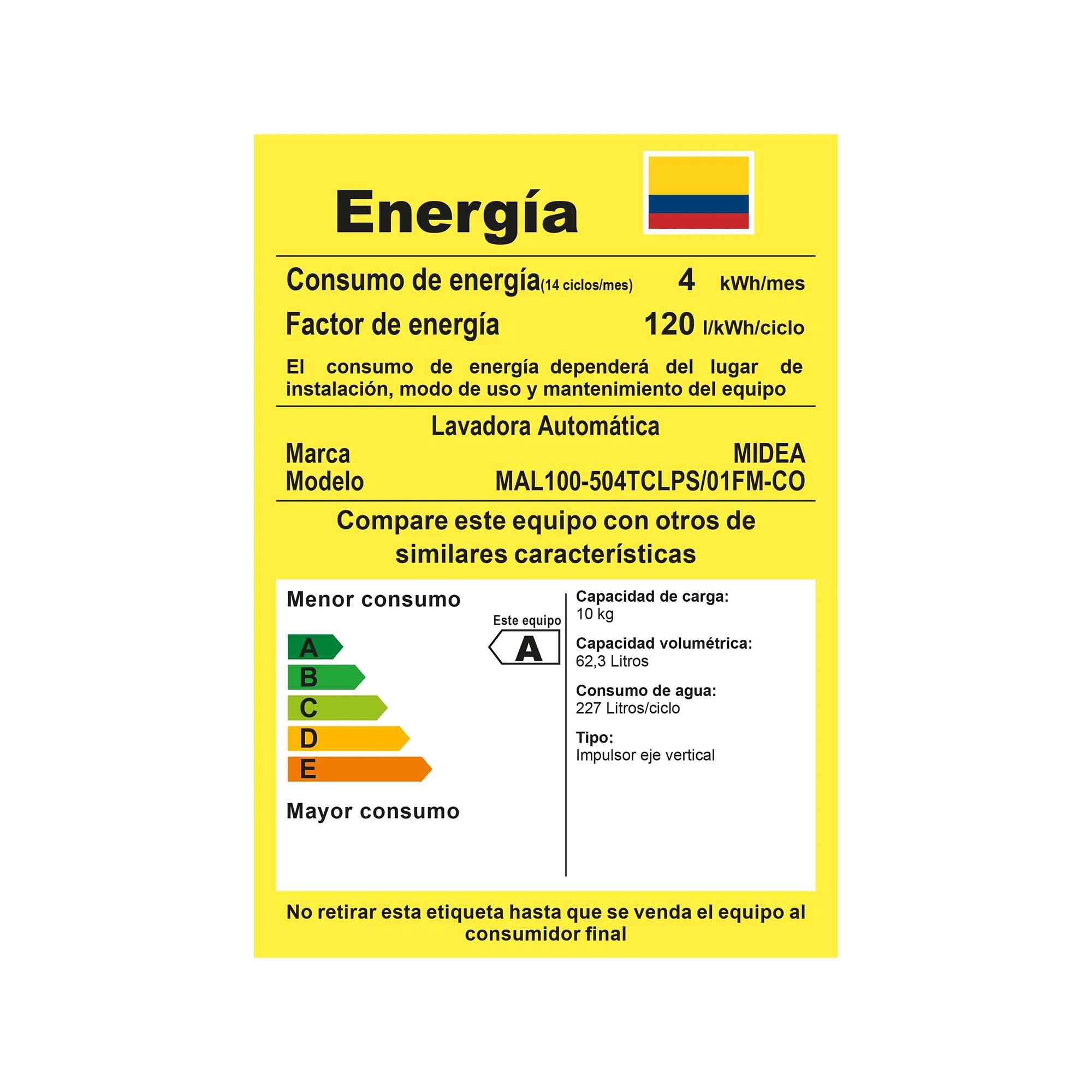 Lavador Automática Carga Superior Midea 13 Kg 3D Cyclone Gris MA200W130/G-CO