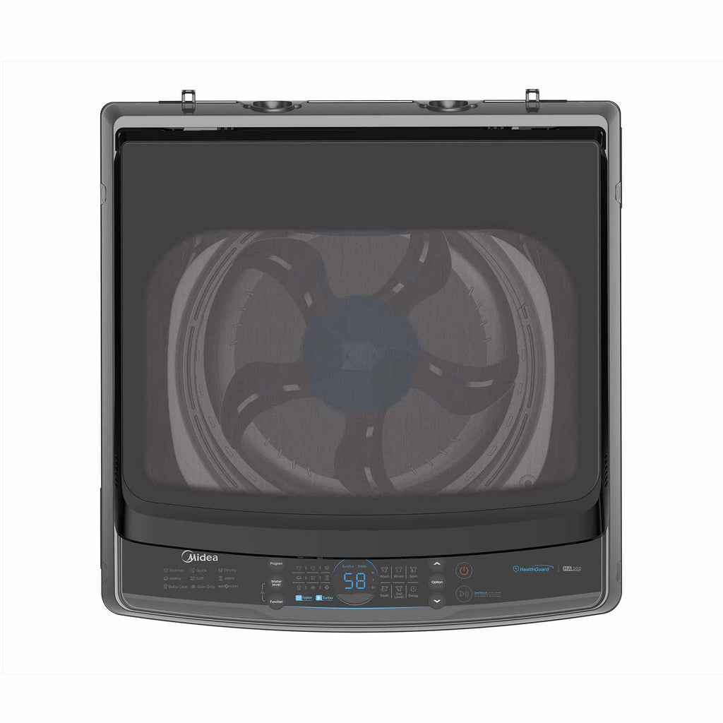 Lavador Automática Carga Superior Midea 13 Kg 3D Cyclone Gris MA200W130/G-CO