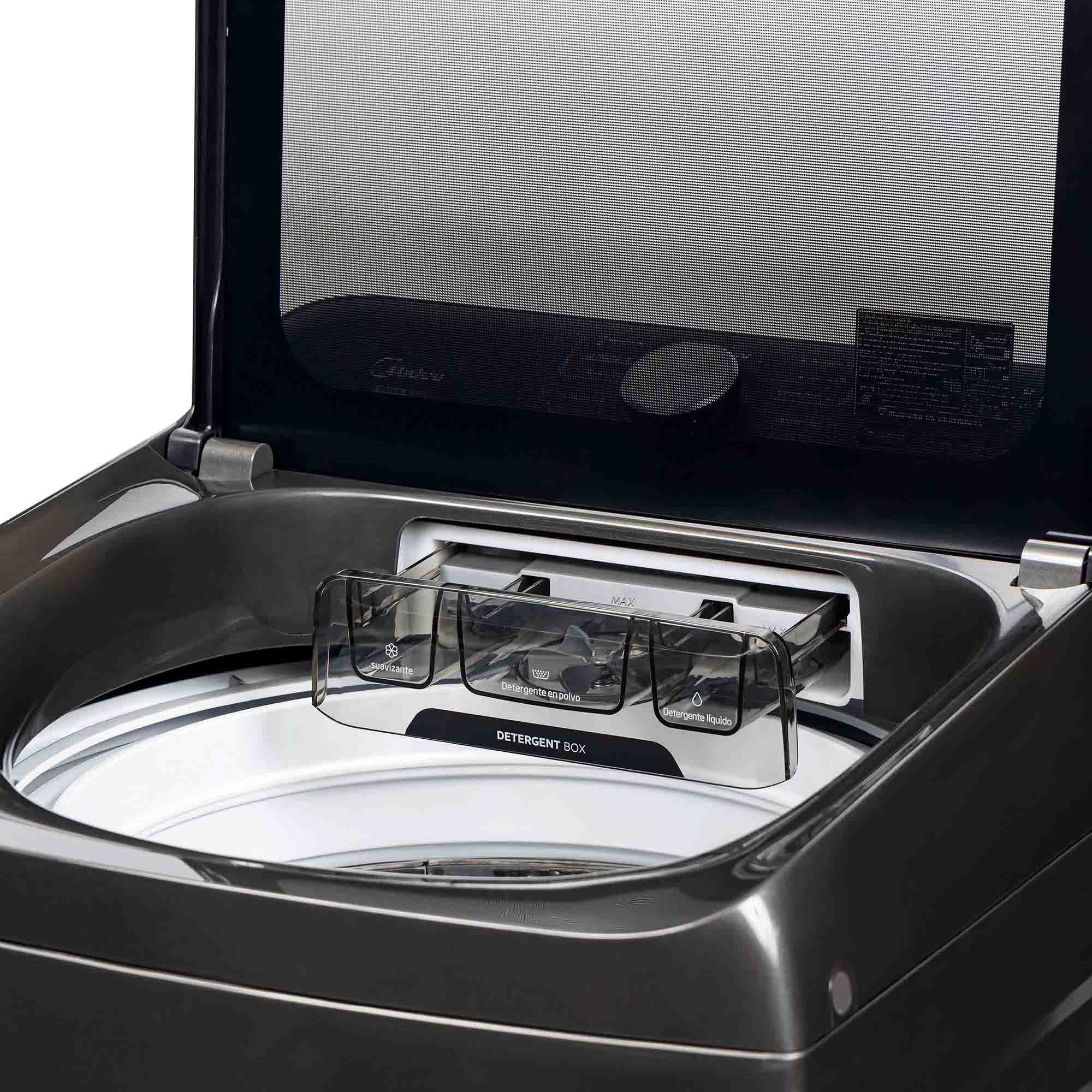 Lavadora Automática Carga Superior Midea 16 Kg Wave Wash - MA512W160/T-CO