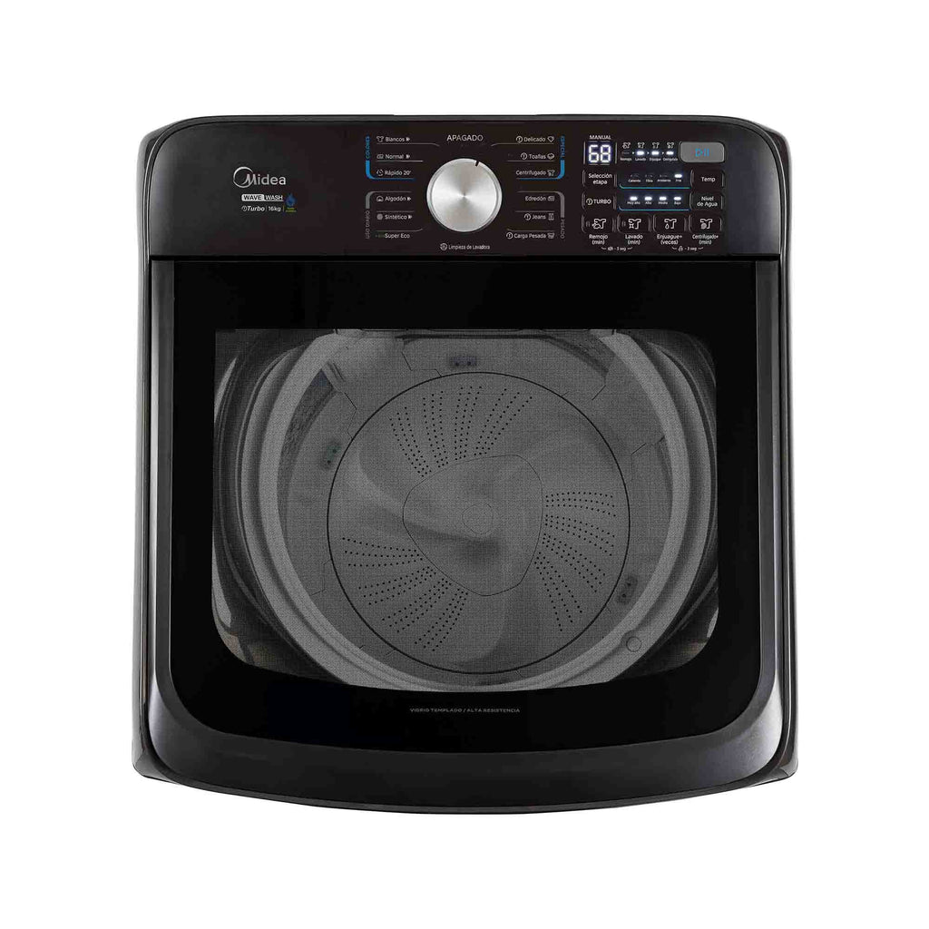 Lavadora Automática Carga Superior Midea 16 Kg Wave Wash - MA512W160/T-CO
