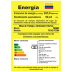 Estufa de Piso a Gas 4 Puestos Mabe TX1G-7CON