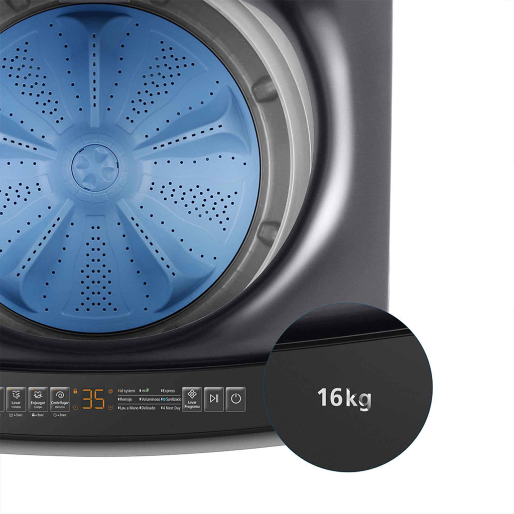 Lavadora Automática 16Kg Mabe LMA6120WDGAB0