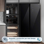 Nevecón Side by Side No Frost 631L Negro Mabe MSL631LKLNG0