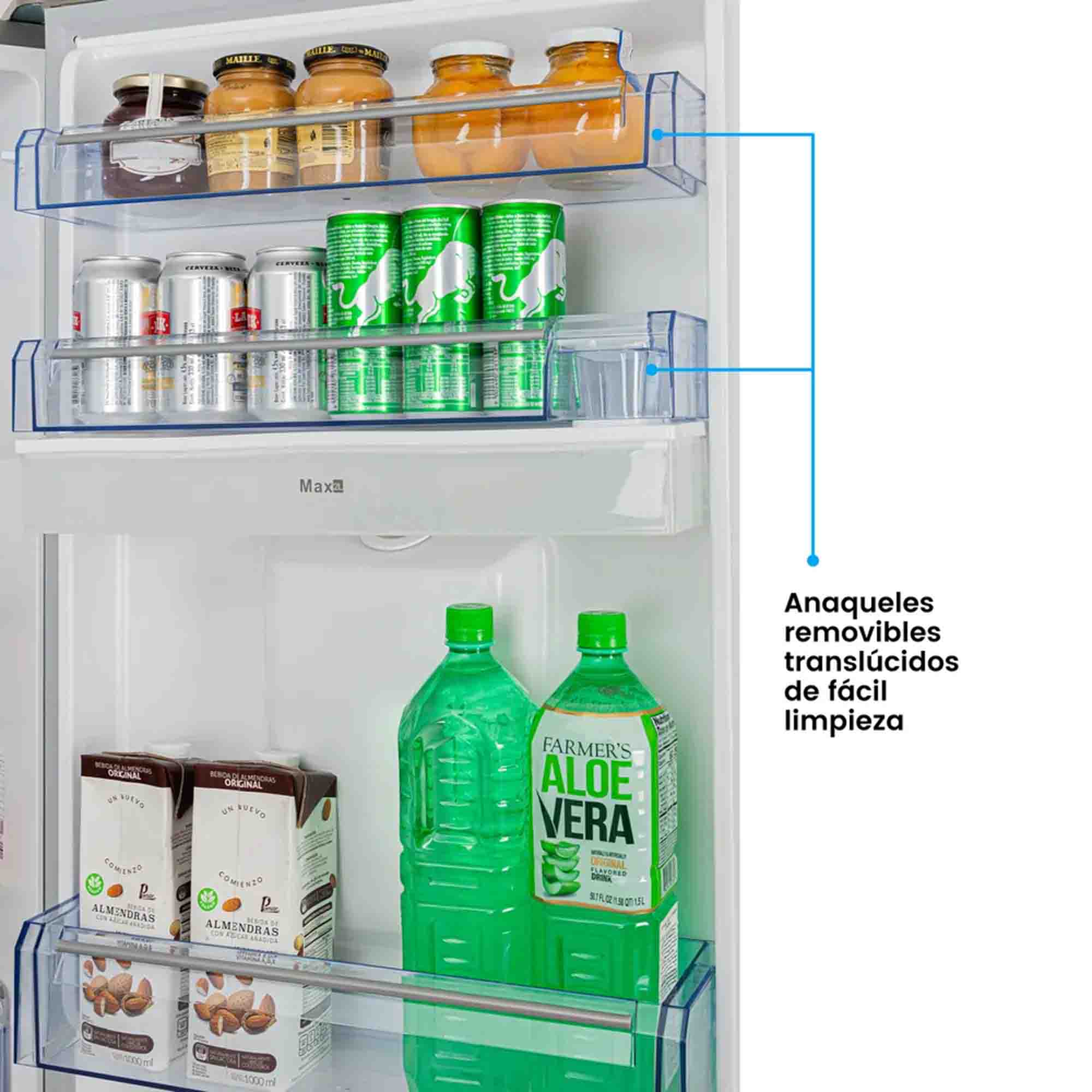 Nevera Bottom Freezer No Frost 325L Challenger CR325