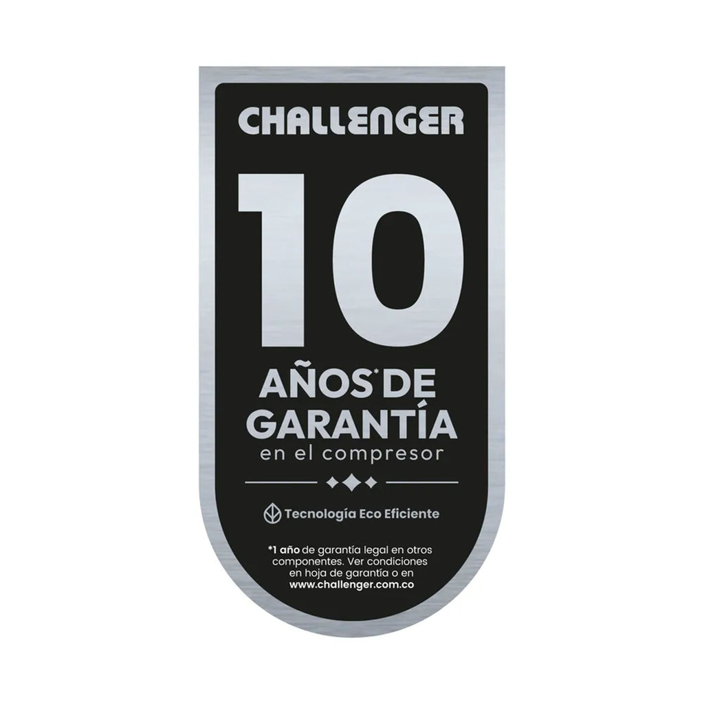 Nevera Bottom Freezer No Frost 325L Challenger CR325