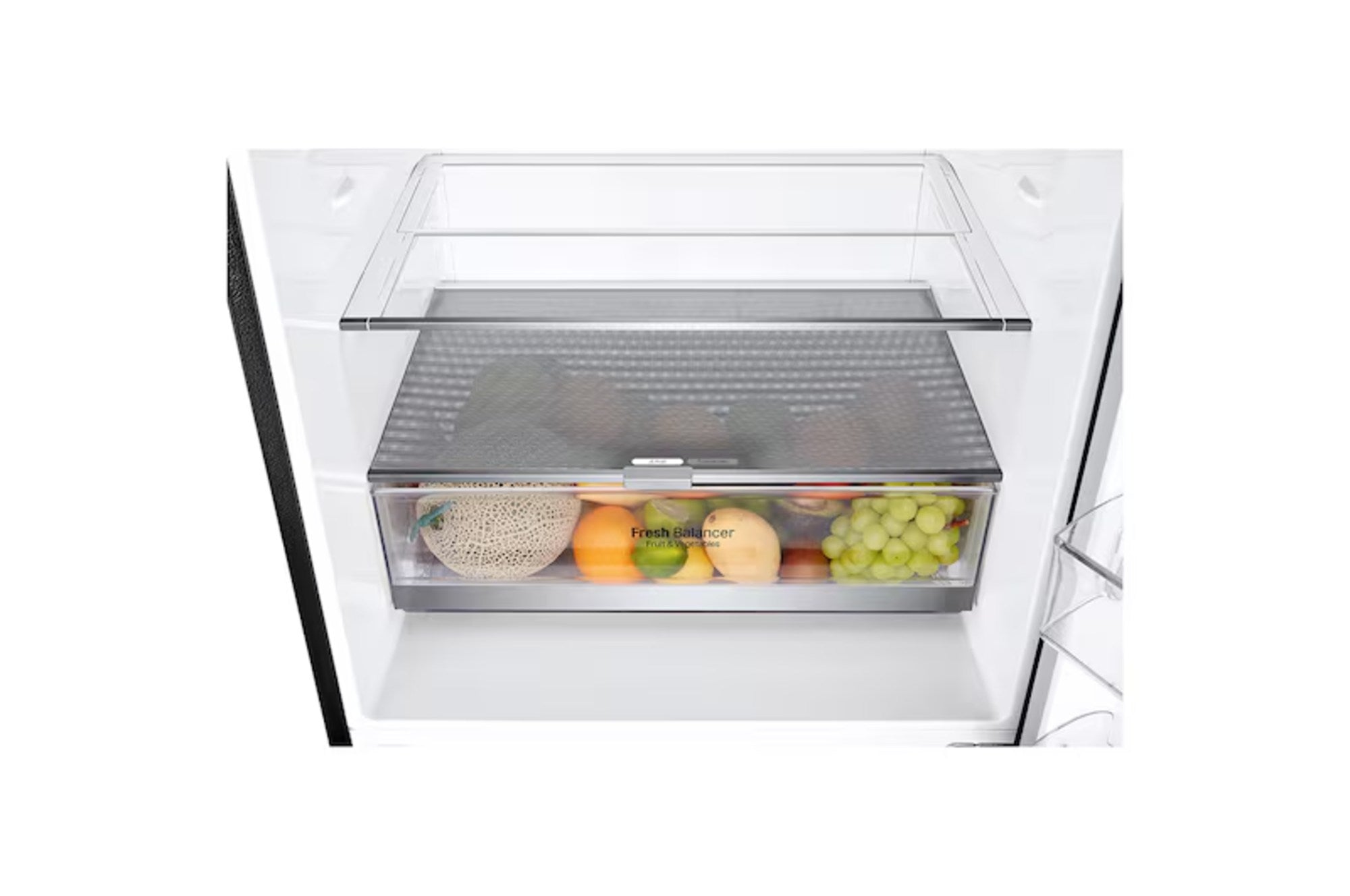 Nevera Bottom Freezer No Frost 420L Negro Mate LG GB41WPT.AMCCCLM