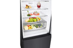 Nevera Bottom Freezer No Frost 420L Negro Mate LG GB41WPT.AMCCCLM