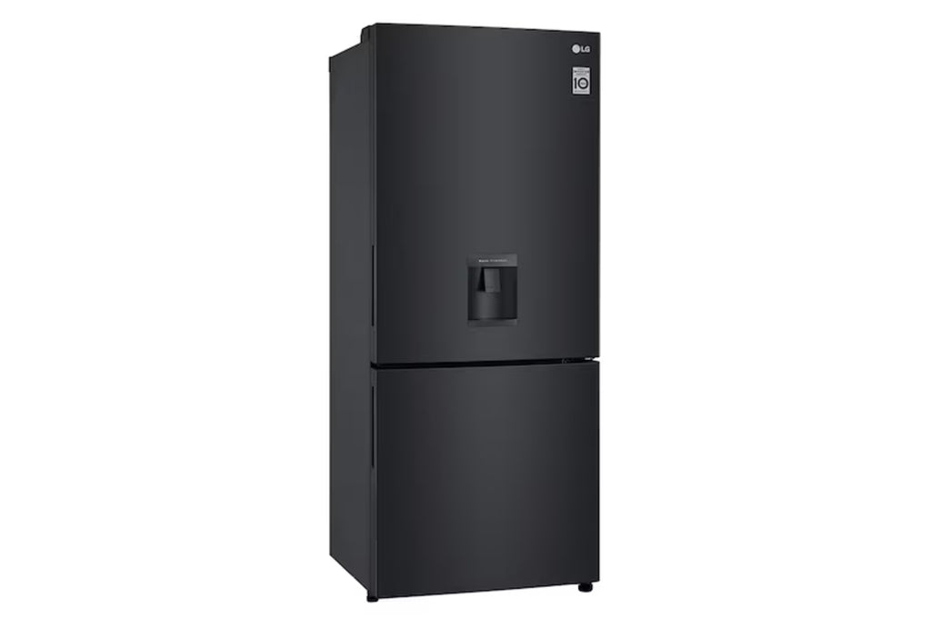 Nevera Bottom Freezer No Frost 420L Negro Mate LG GB41WPT.AMCCCLM