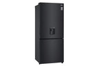 Nevera Bottom Freezer No Frost 420L Negro Mate LG GB41WPT.AMCCCLM