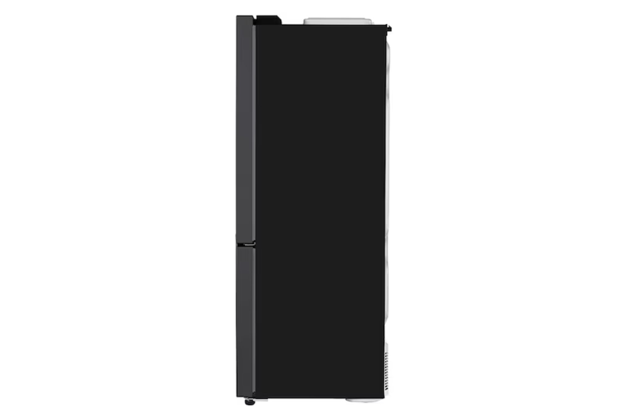 Nevera Bottom Freezer No Frost 420L Negro Mate LG GB41WPT.AMCCCLM