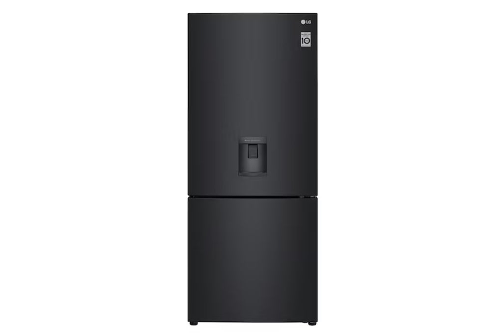 Nevera Bottom Freezer No Frost 420L Negro Mate LG GB41WPT.AMCCCLM