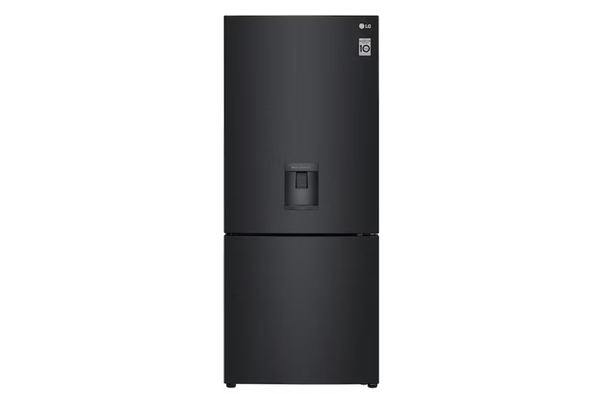 Nevera Bottom Freezer No Frost 420L Negro Mate LG GB41WPT.AMCCCLM