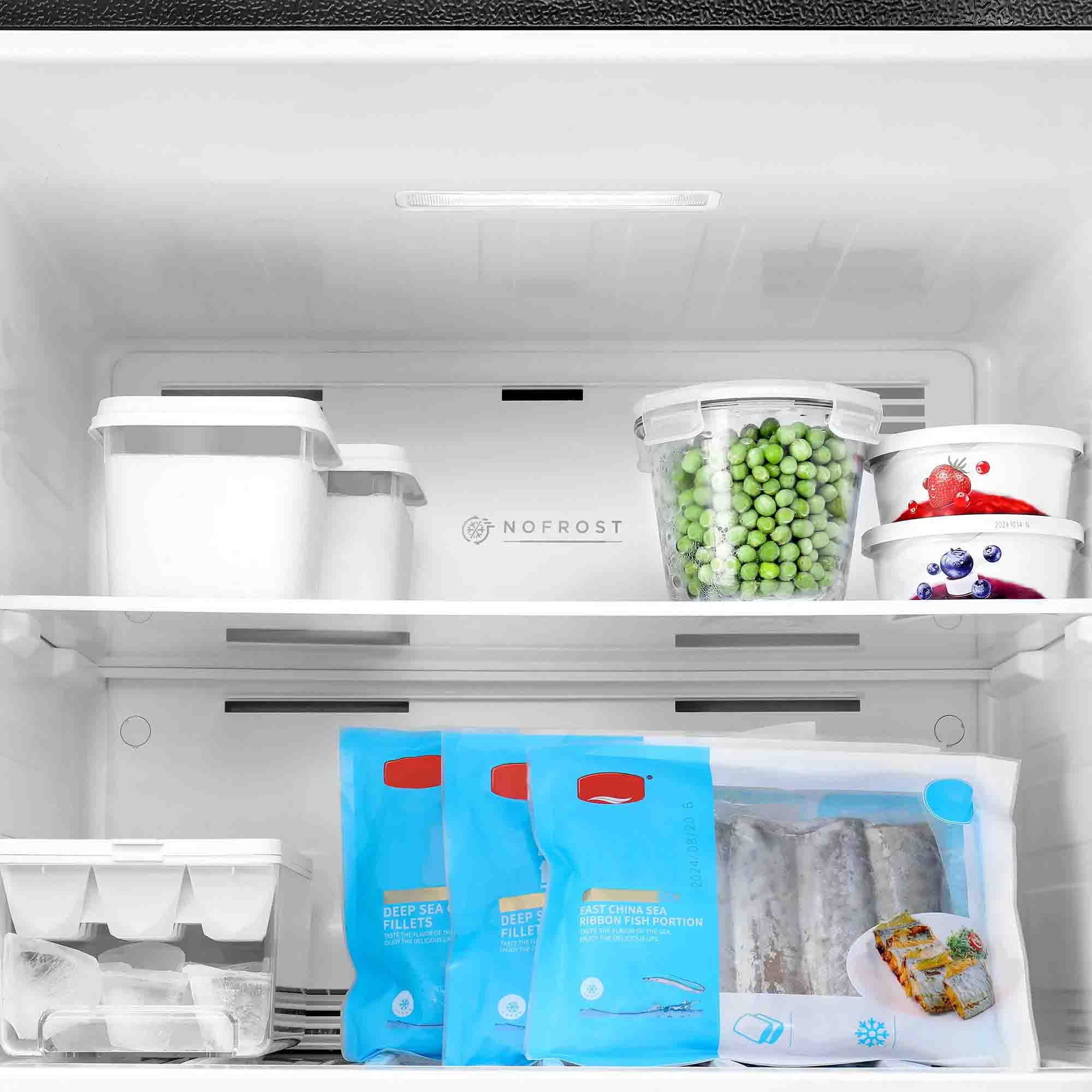 Nevera Inverter Quattro Jazz Black 409 L Midea MDRT580MTM28COD