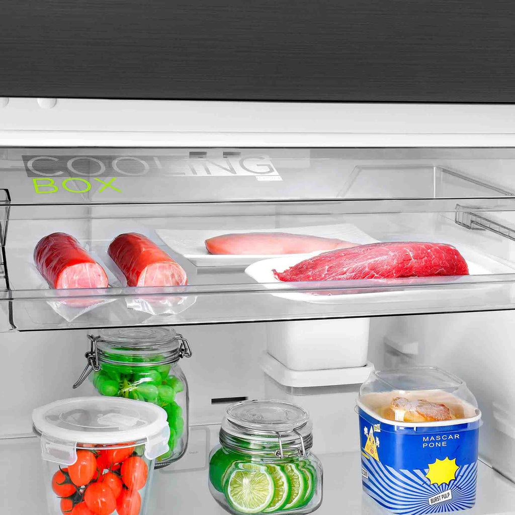 Nevera Inverter Quattro Jazz Black 409 L Midea MDRT580MTM28COD