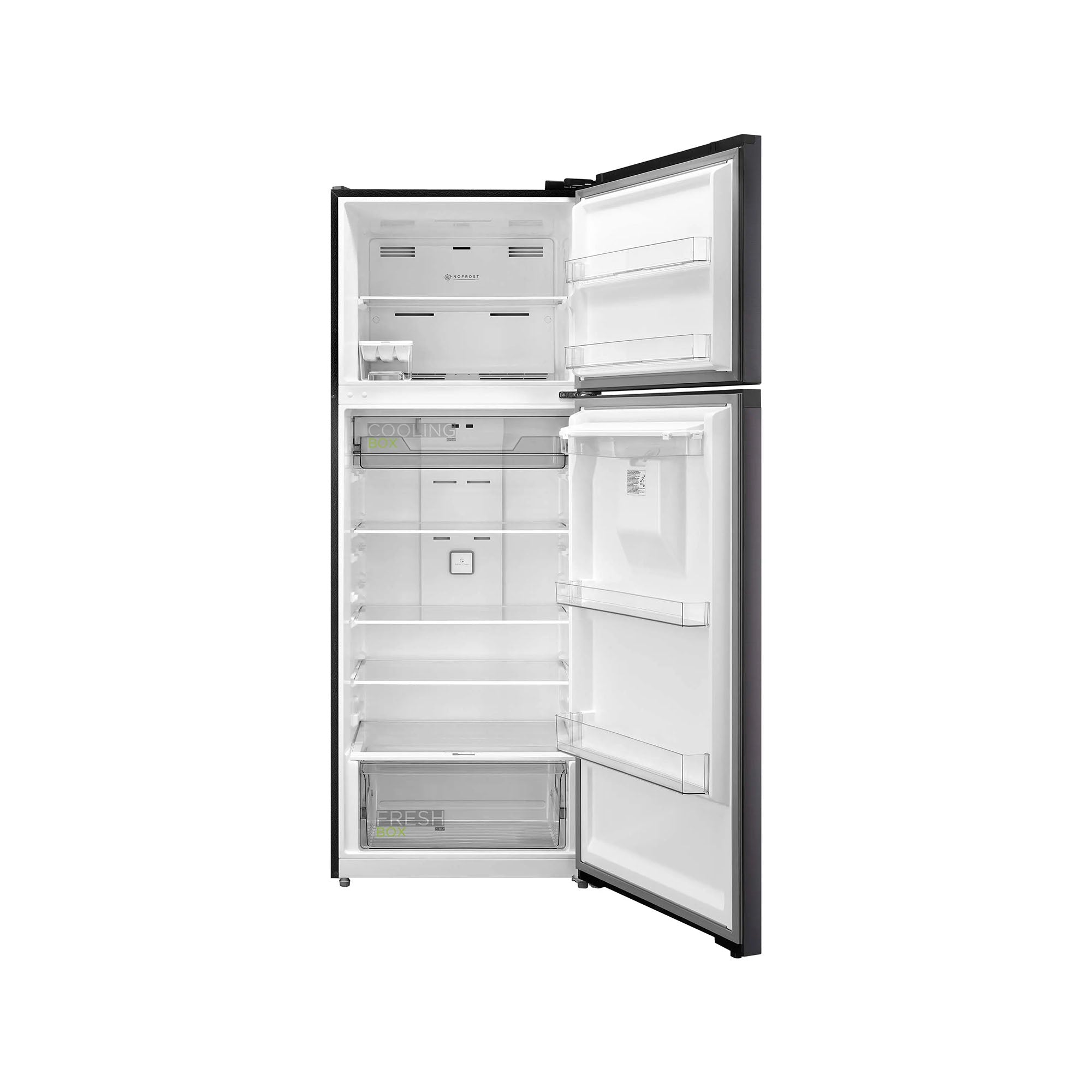 Nevera Inverter Quattro Jazz Black 463L Midea MDRT645MTM28COD