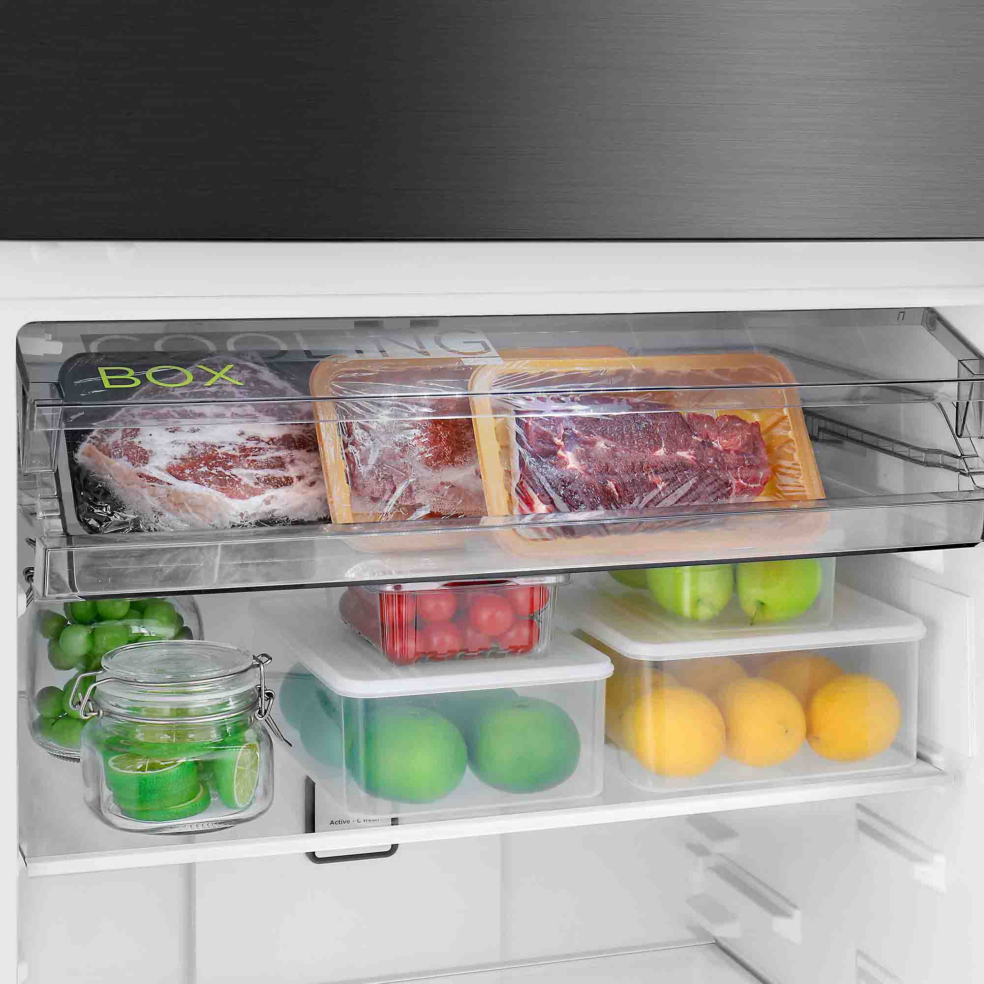 Nevera Inverter Quattro Jazz Black 463L Midea MDRT645MTM28COD