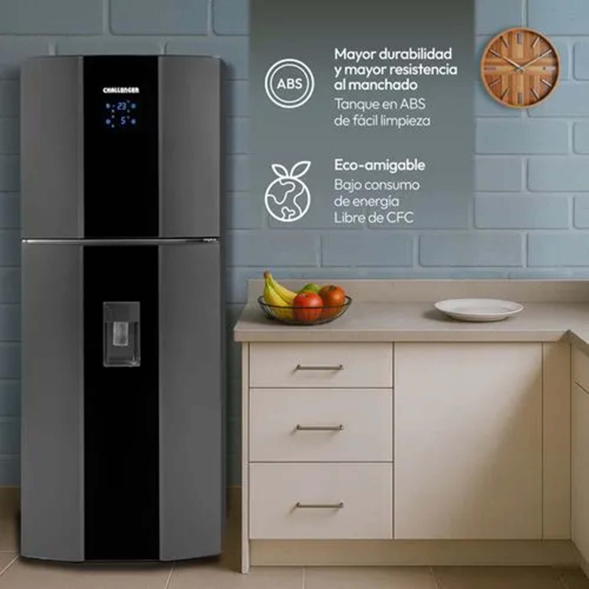 Nevera No Frost 390L Challenger CR390