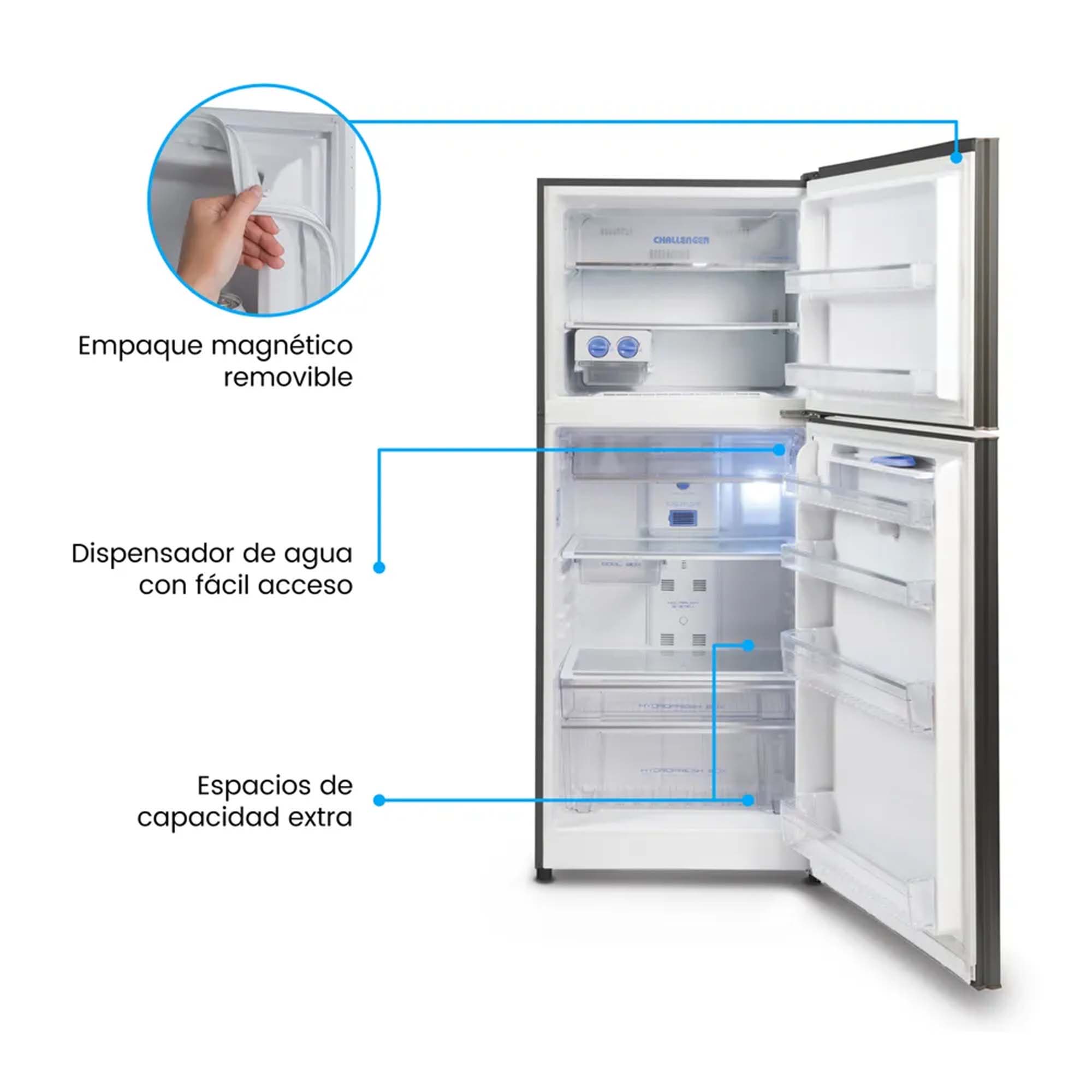 Nevera No Frost 390L Challenger CR390