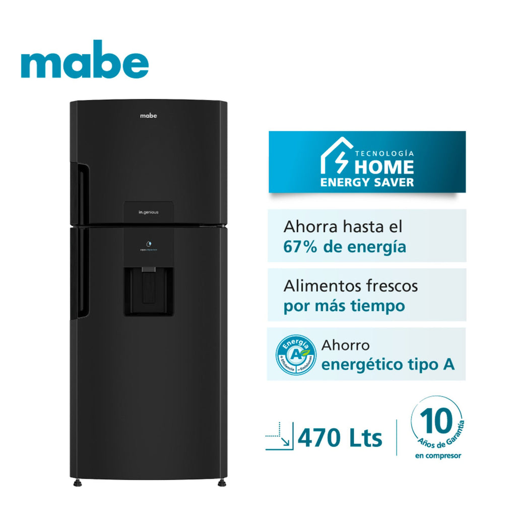 Nevera No Frost 470L Grafito Mabe RMP470YCG