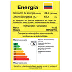 Nevera No Frost 470L Grafito Mabe RMP470YCG