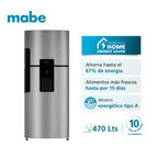 Nevera No Frost 470L Inox Mabe RMP470YCU