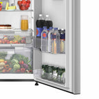 Nevera No Frost 470L Inox Mabe RMP470YCU