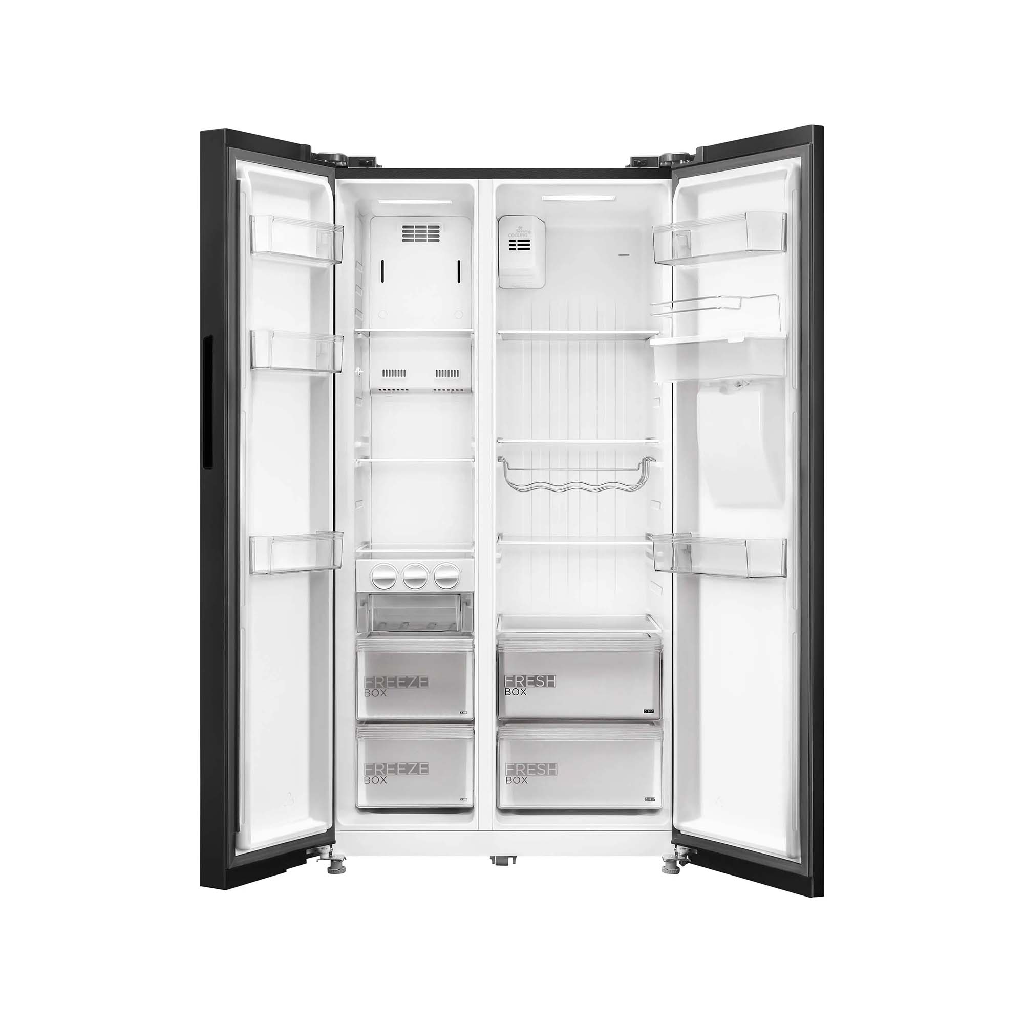 Nevecón Side by Side 555L Midea MDRS710FGM28COW