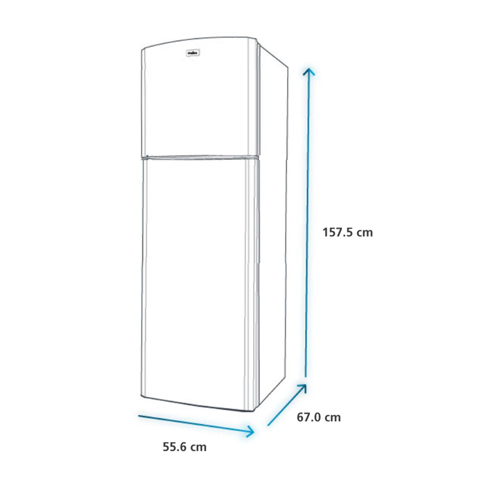 Nevera No Frost 247L Mabe RMA247PJCG