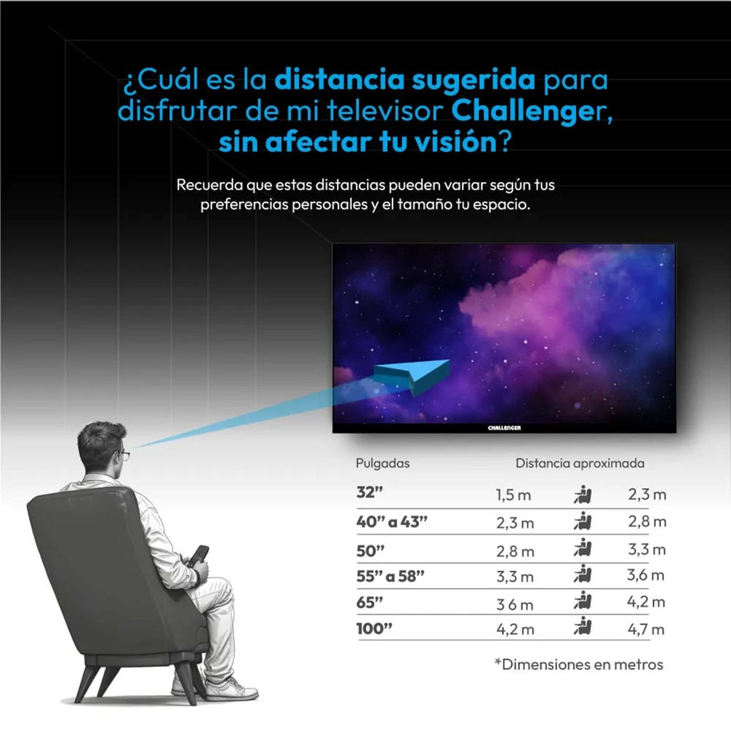 Televisor 32" Google TV T2 Challenger - 32KR14 HD T2 ROKU