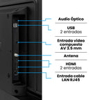 Televisor 32" HD Google TV Challenger 32KG90