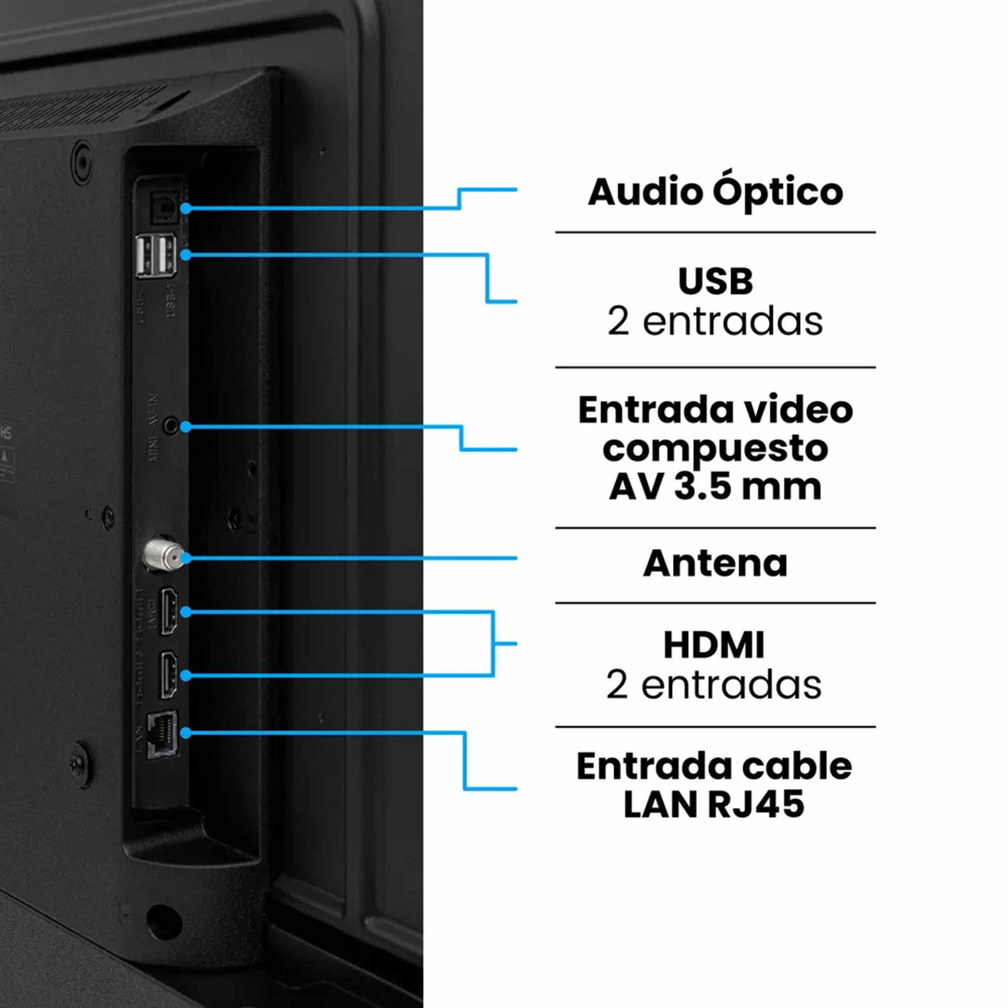 Televisor 40" LED Full HD Google TV Challenger 40KG90