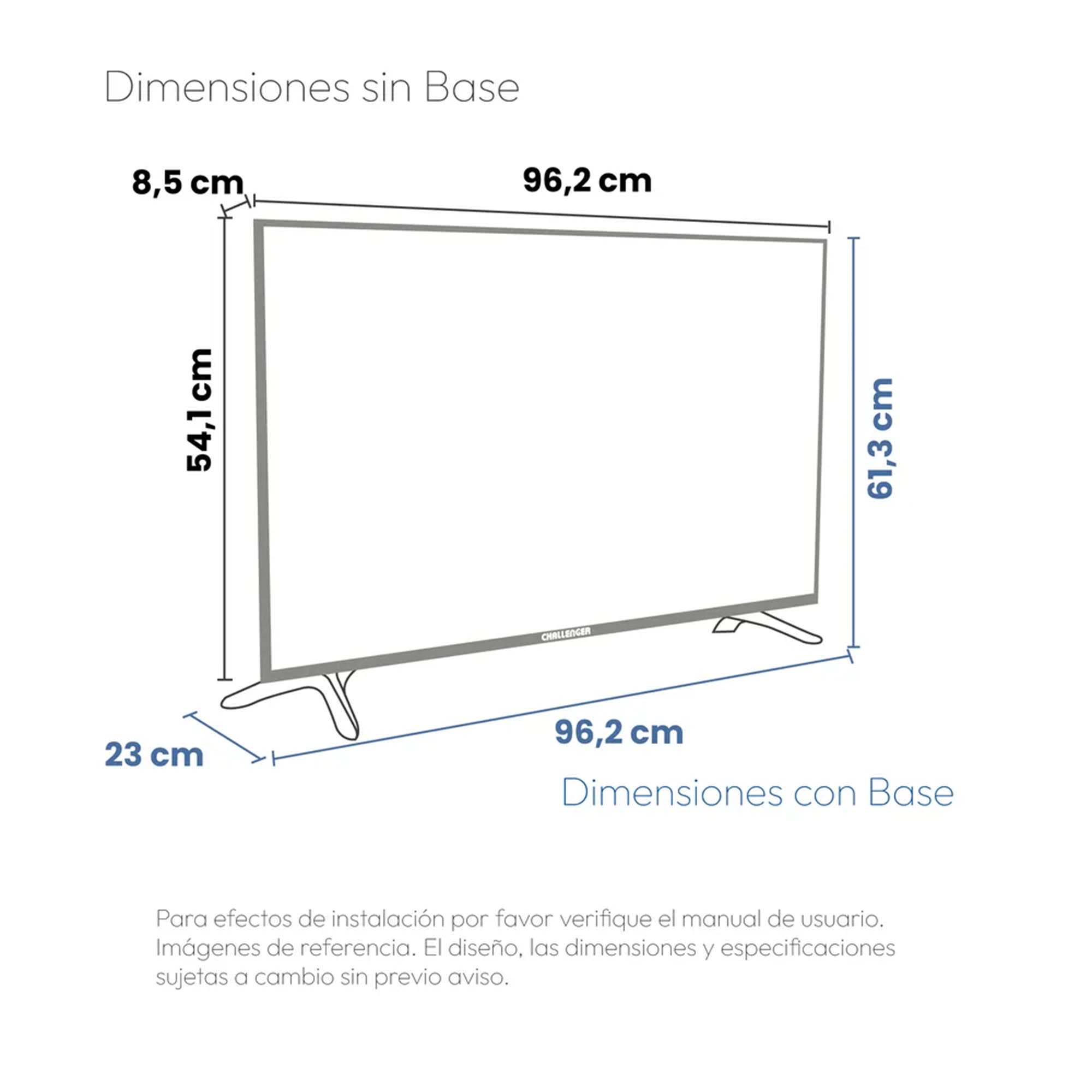 Televisor 43 LED Full HD Google TV Challenger 43KG90