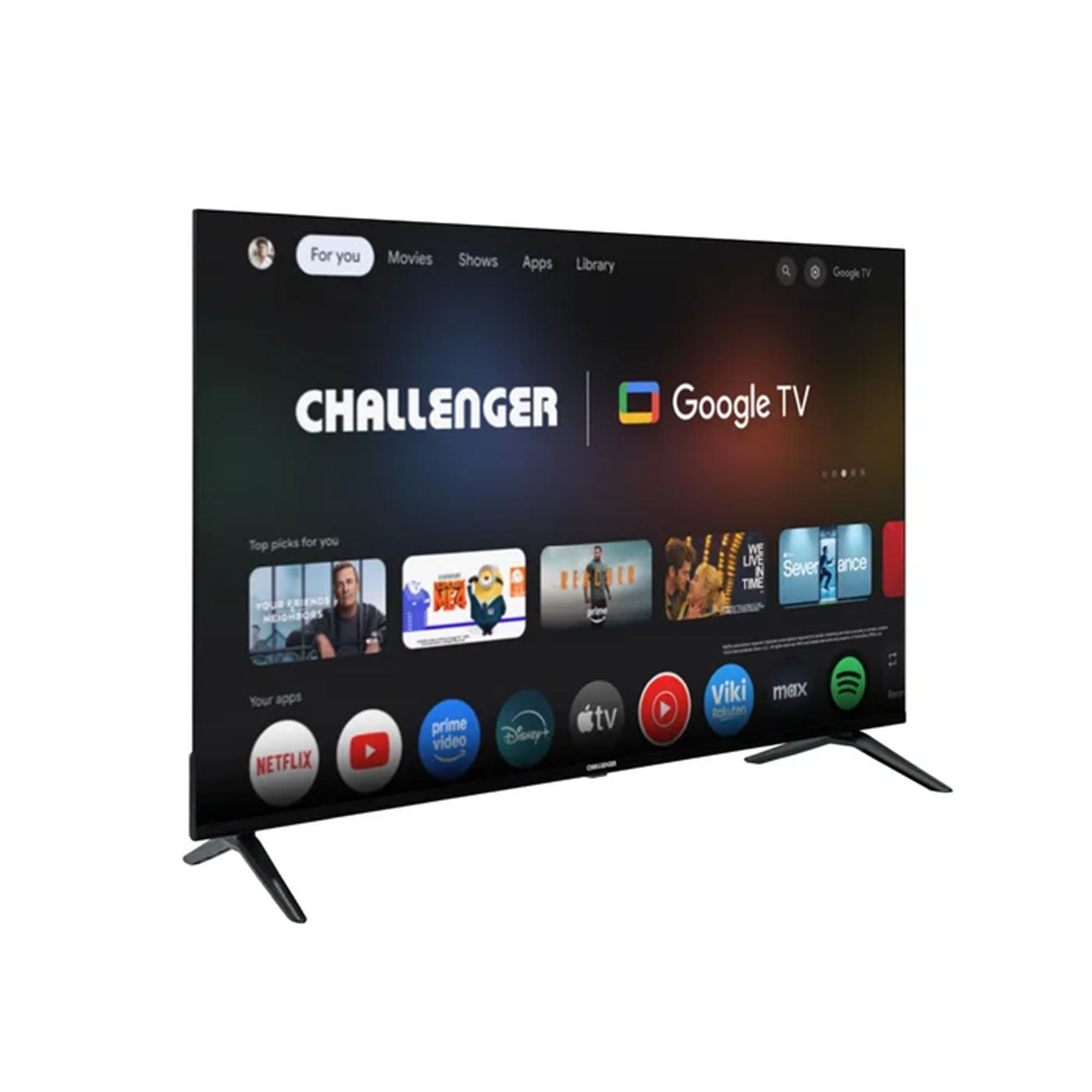 Televisor 50" Google TV UHDG-50TG2771-BT Challenger