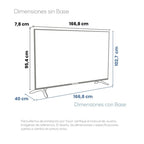 Televisor QLEDG 75" Google TV T2 - QLEDG 75TG4770 BT Challenger