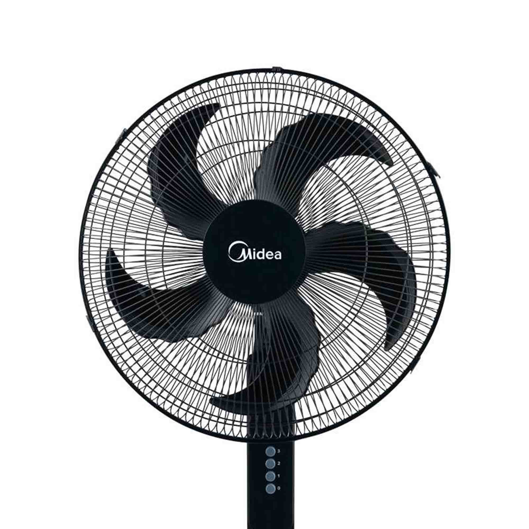 Ventilador de Pedestal 18″ Negro Midea MSF18B-CA