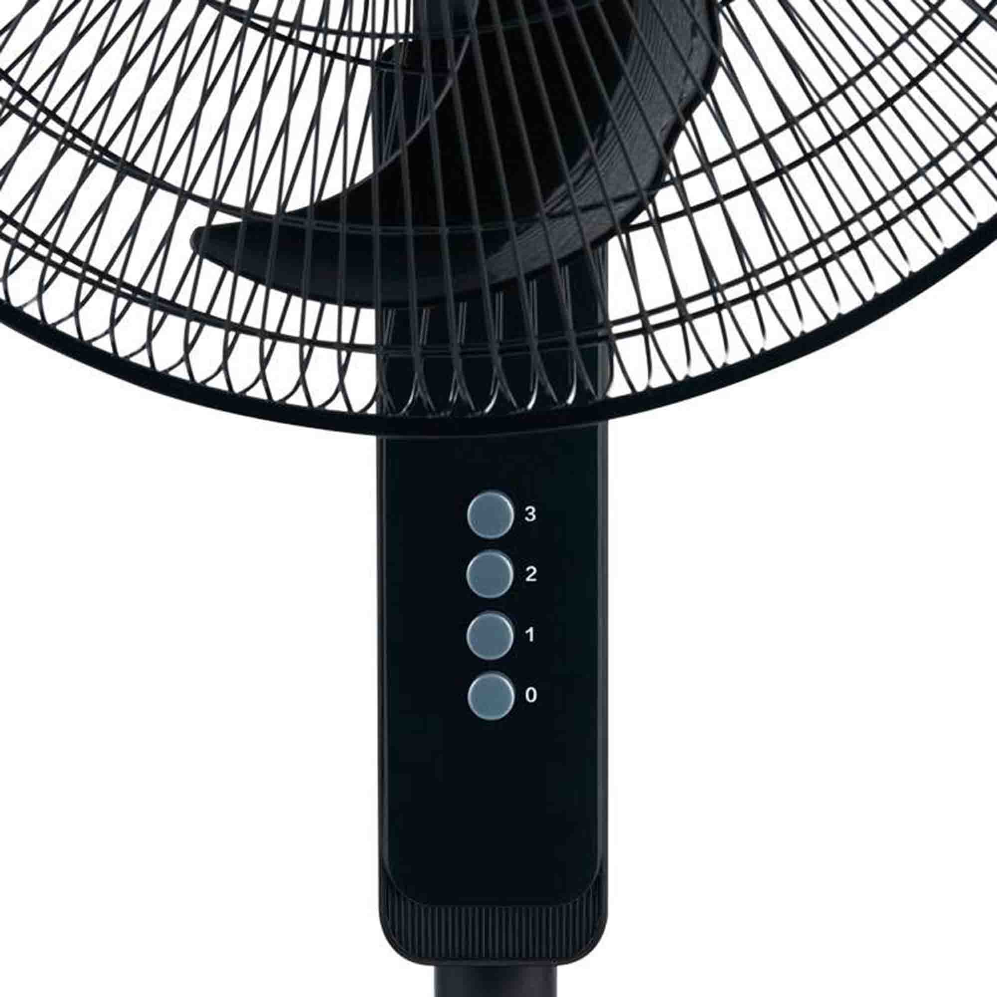 Ventilador de Pedestal 18″ Negro Midea MSF18B-CA