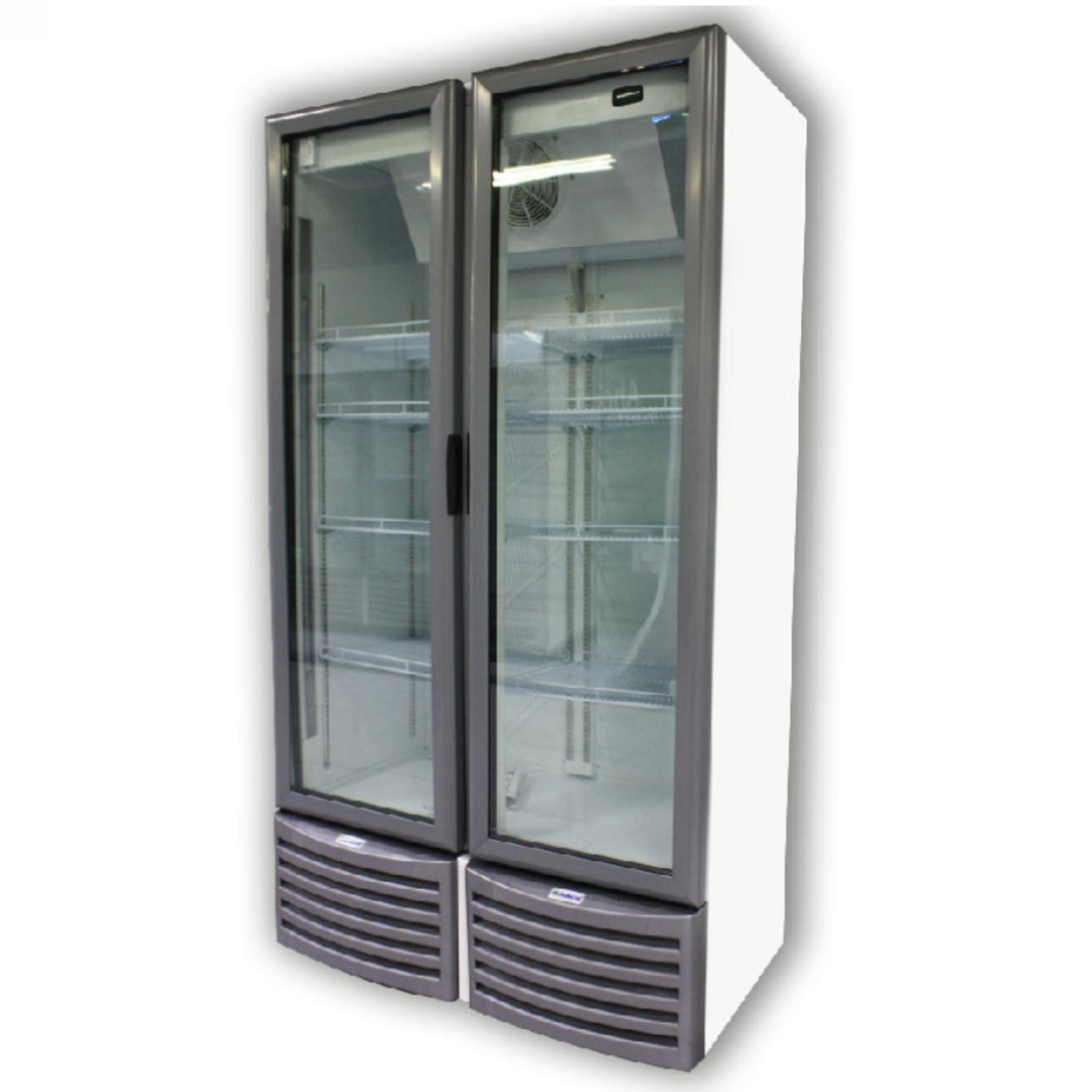 Vitrina Refrigerada Vertical Mixta 25 Pies Inducol VV-MSL-25BL1CDLD
