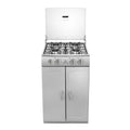 Estufa de piso con Gabinete 52 cm Gas Natural Inoxidable Mabe CCC20GTGXN-5