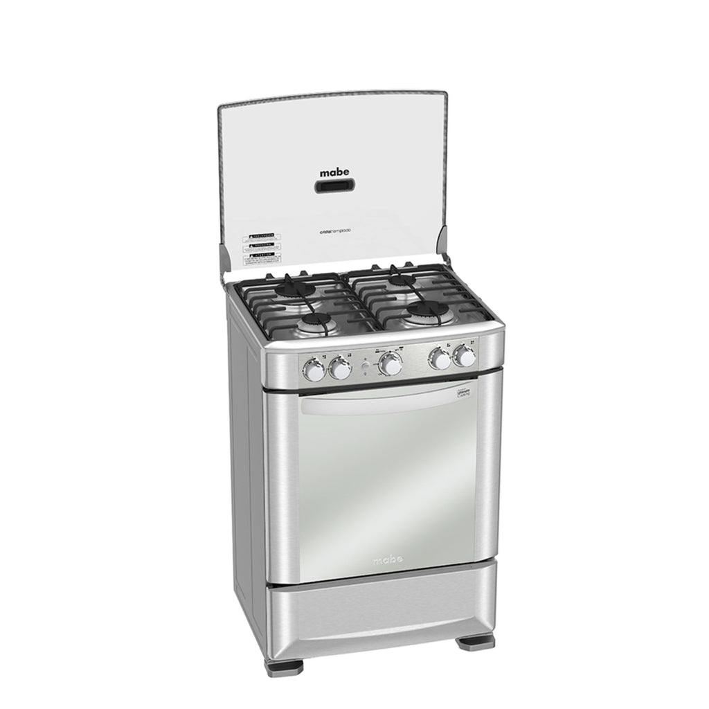 Estufa de Piso 60 cm Acero Inoxidable Mabe EMC6050NFX0