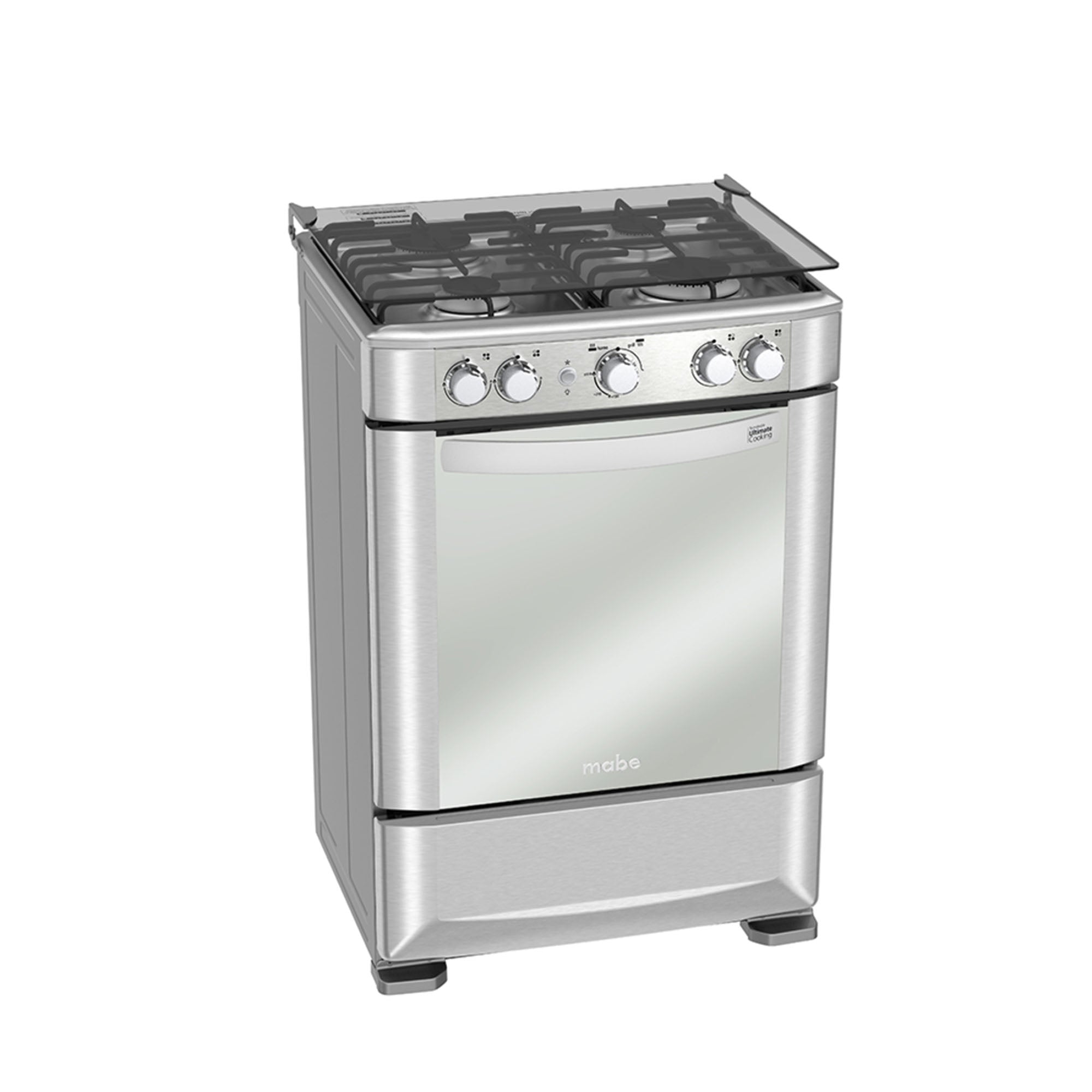 Estufa de Piso 60 cm Acero Inoxidable Mabe EMC6050NFX0