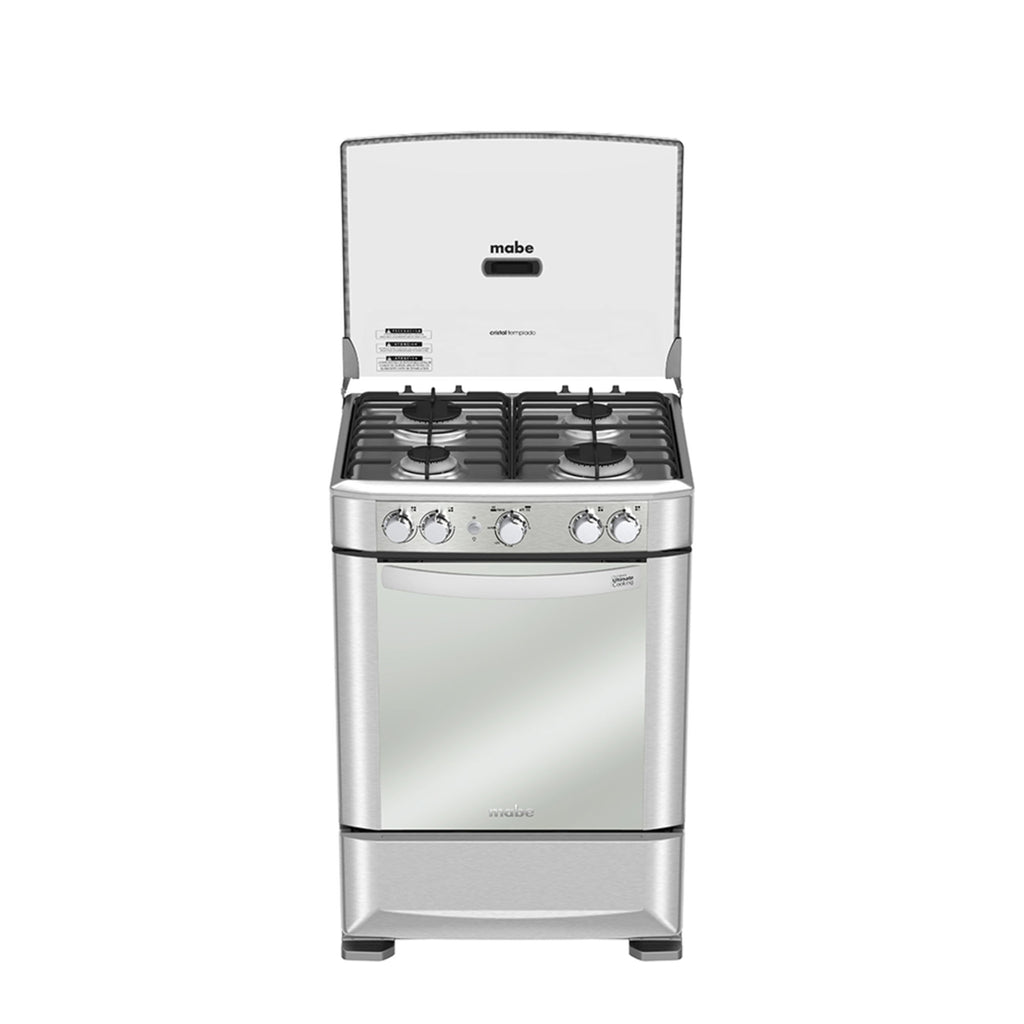 Estufa de Piso 60 cm Acero Inoxidable Mabe EMC6050NFX0