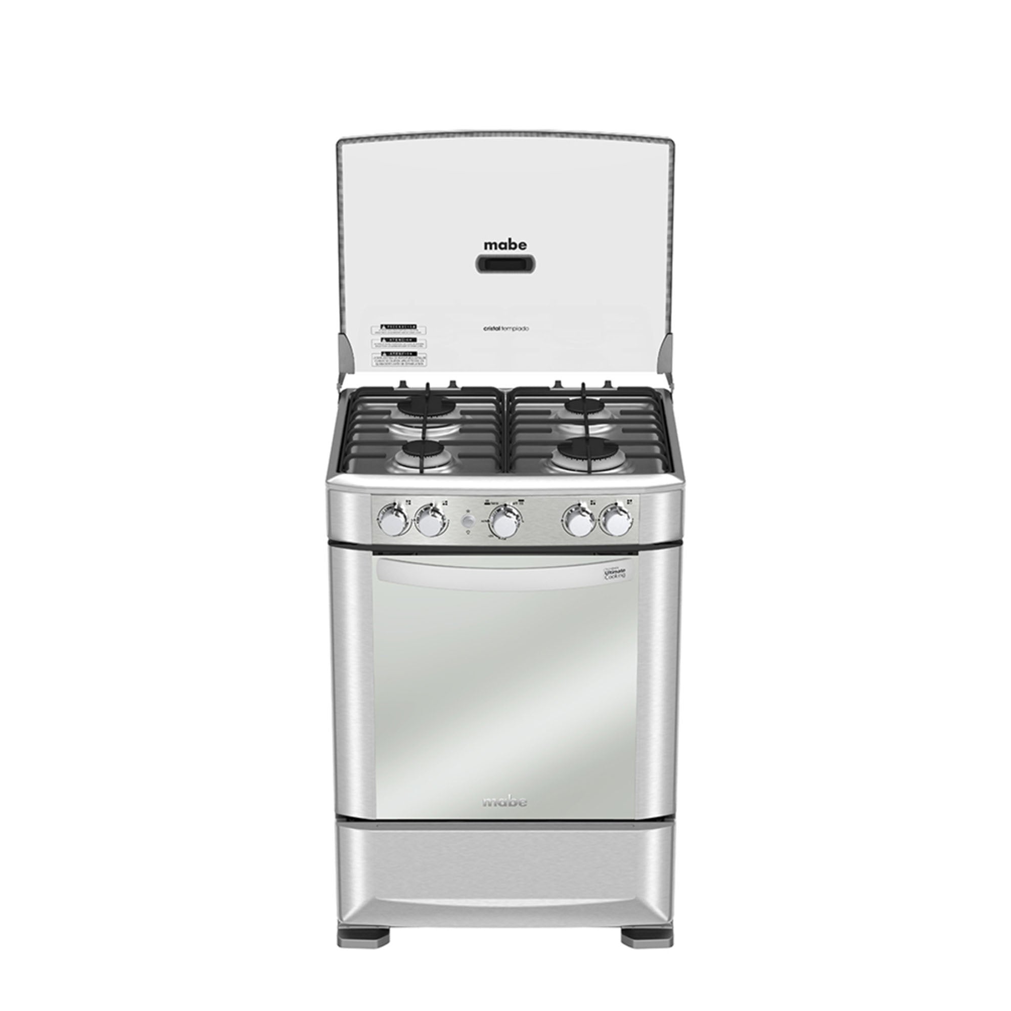 Estufa de Piso 60 cm Acero Inoxidable Mabe EMC6050NFX0