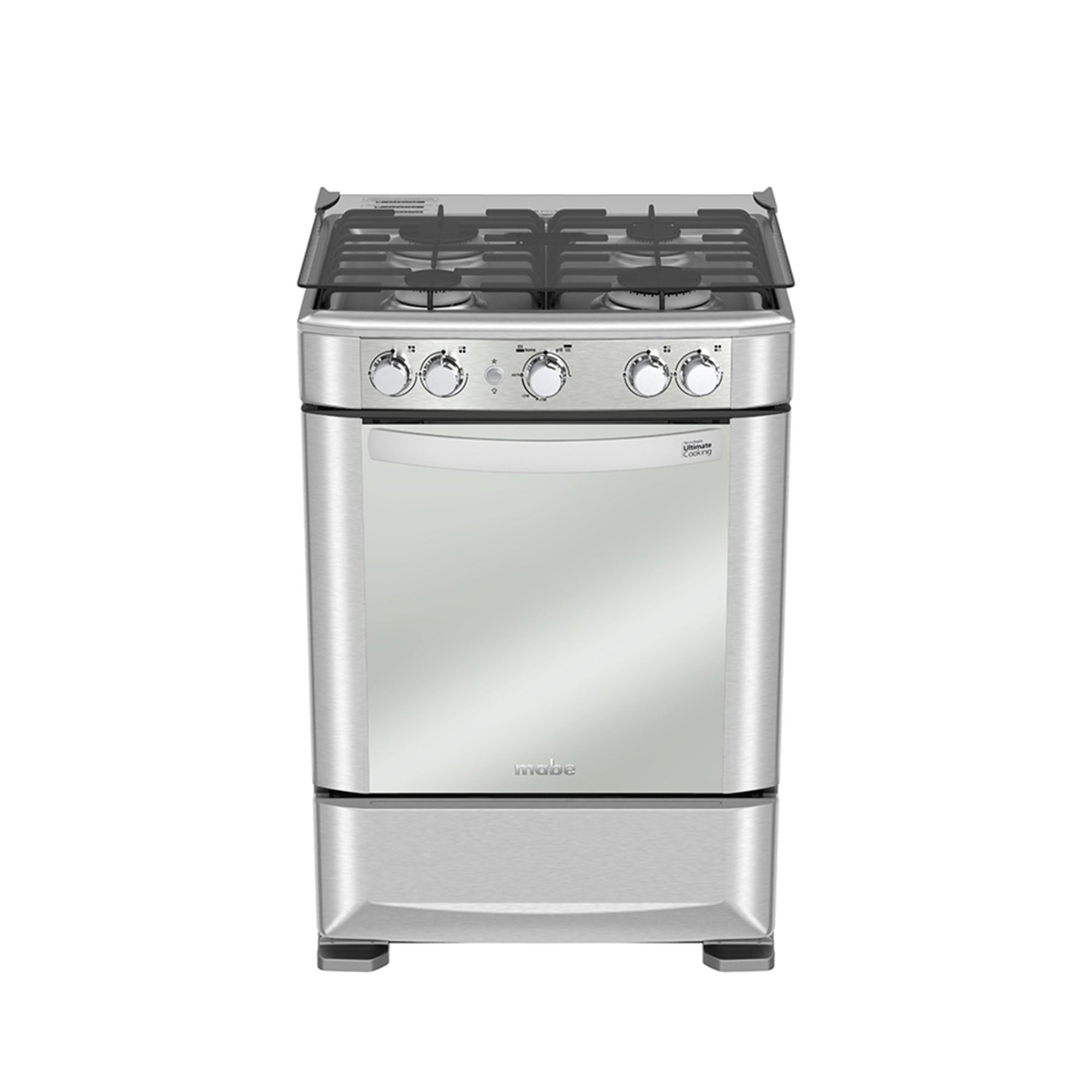 Estufa de Piso 60 cm Acero Inoxidable Mabe EMC6050NFX0