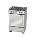 Estufa de Piso 60 cm Acero Inoxidable Mabe EMC6050NFX0